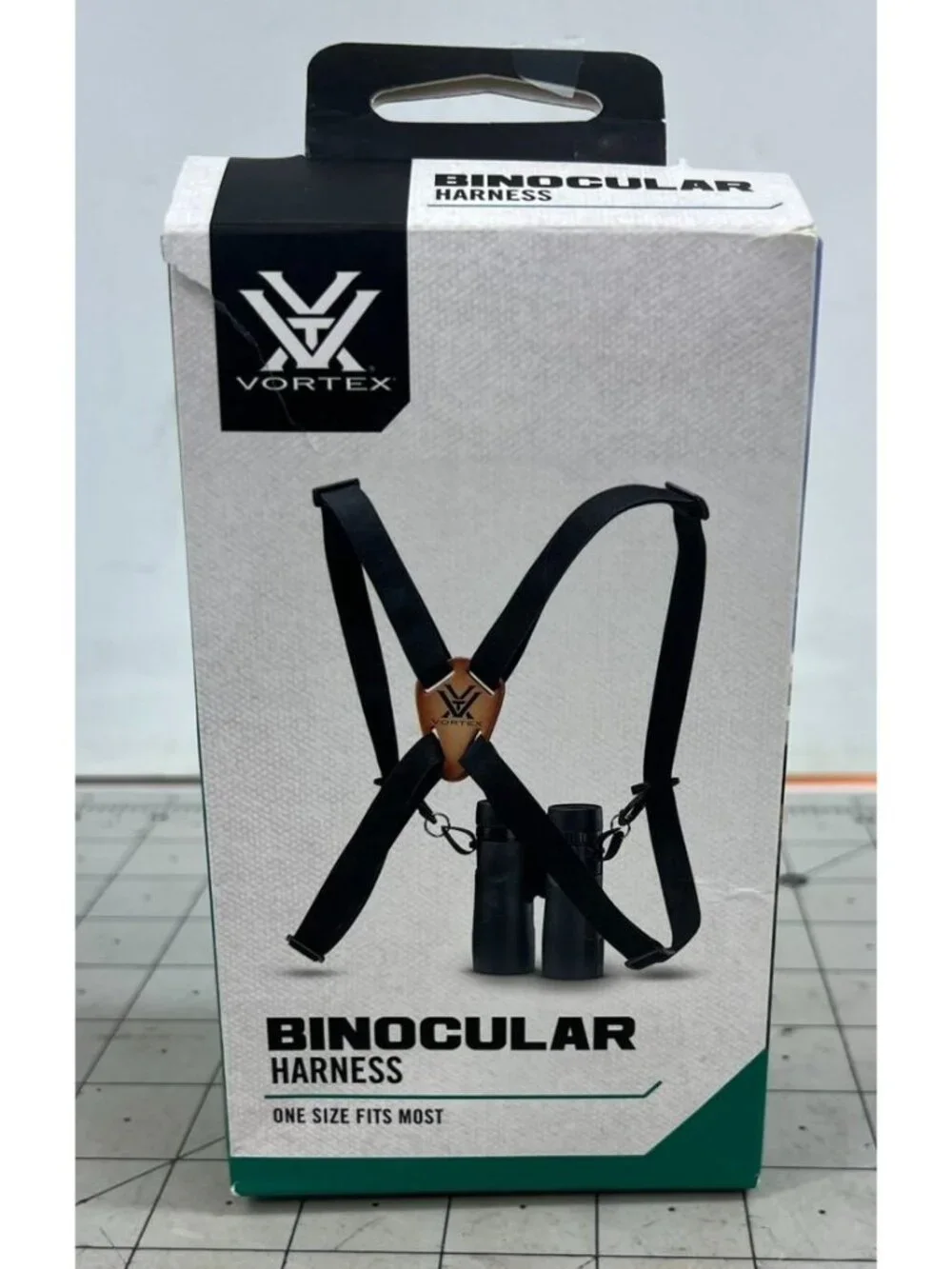 Vortex Binocular Harness Adjustable Strap For Outdoor Use Black